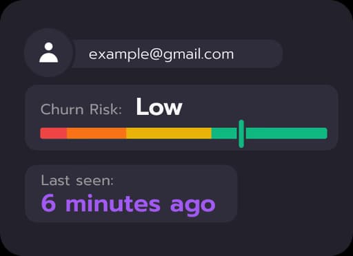 Detect churn risk